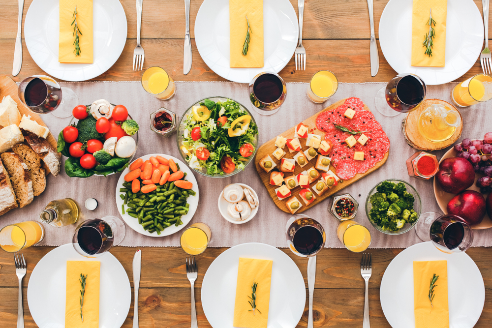 Sugestão de buffet para chá de panela