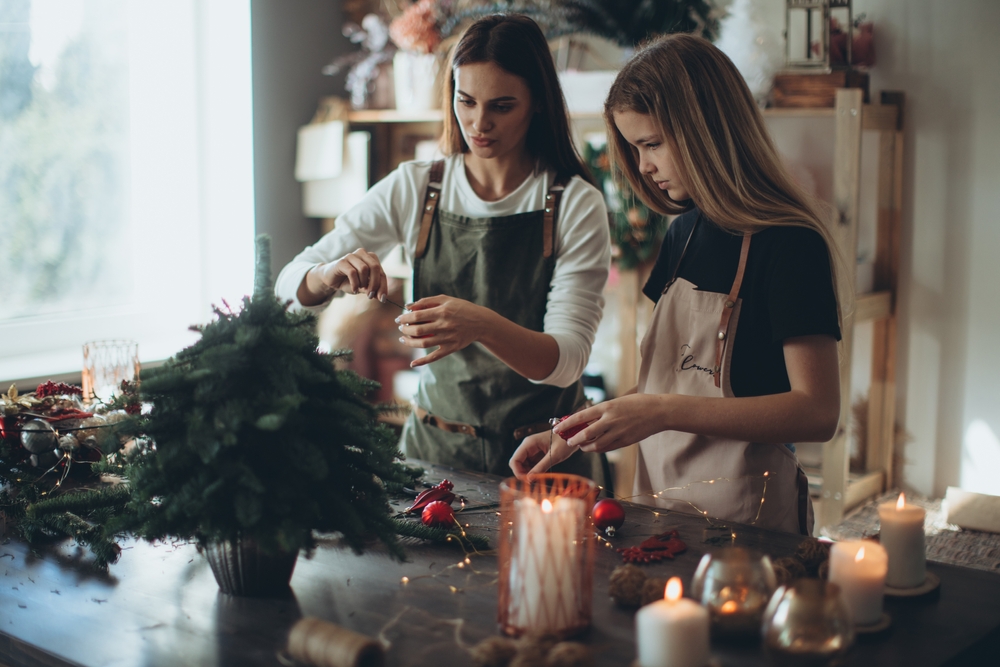 diy de natal guirlanda