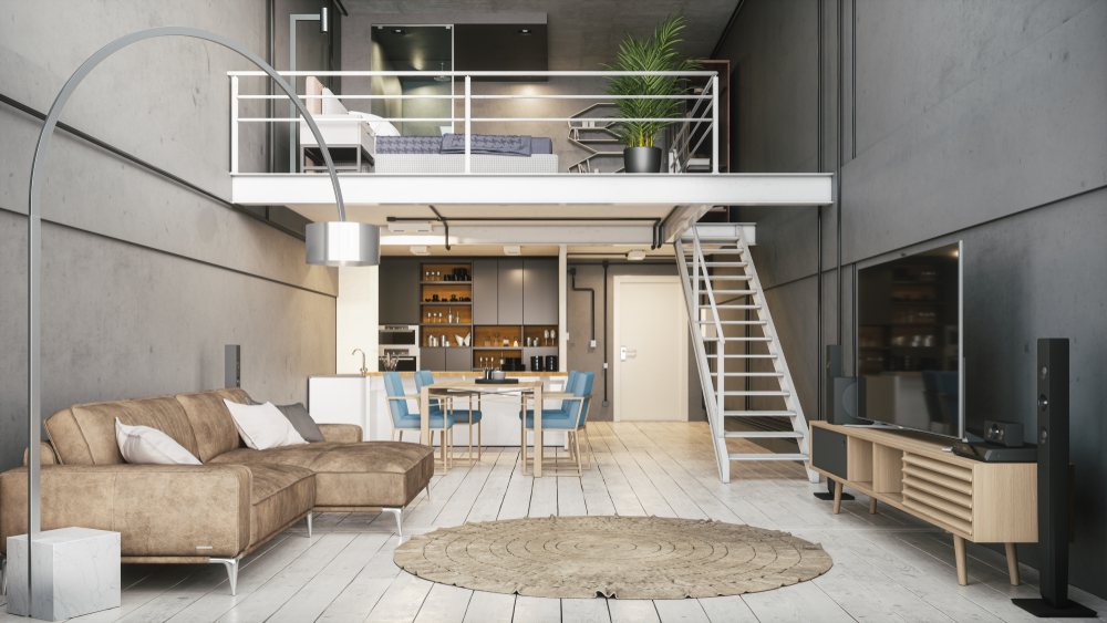 Tipos de apartamentos - Loft